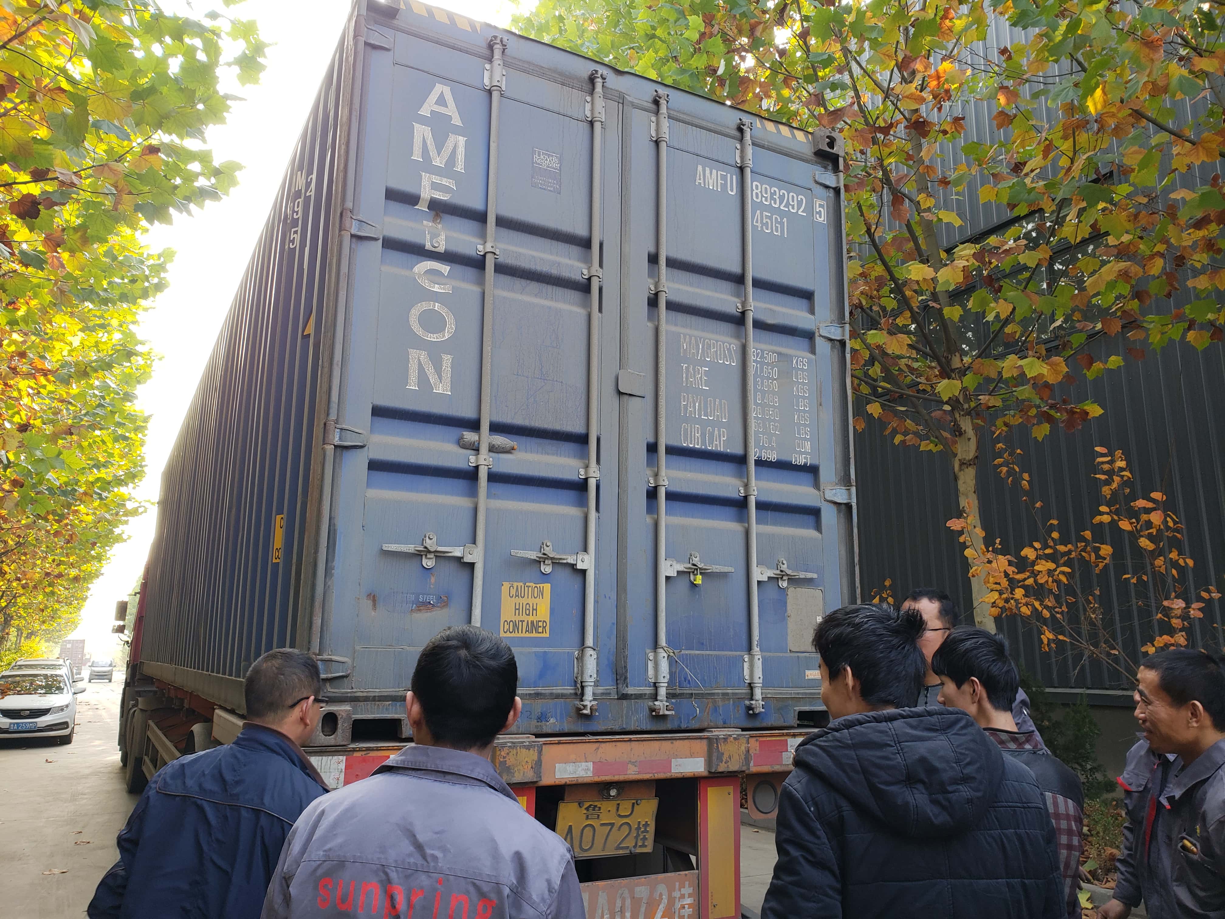 seyu9久機械出口休閑食品生產線發貨